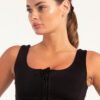 Hybrid Zip Sports Bra